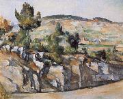 Paul Cezanne Hillside in Provence china oil painting artist